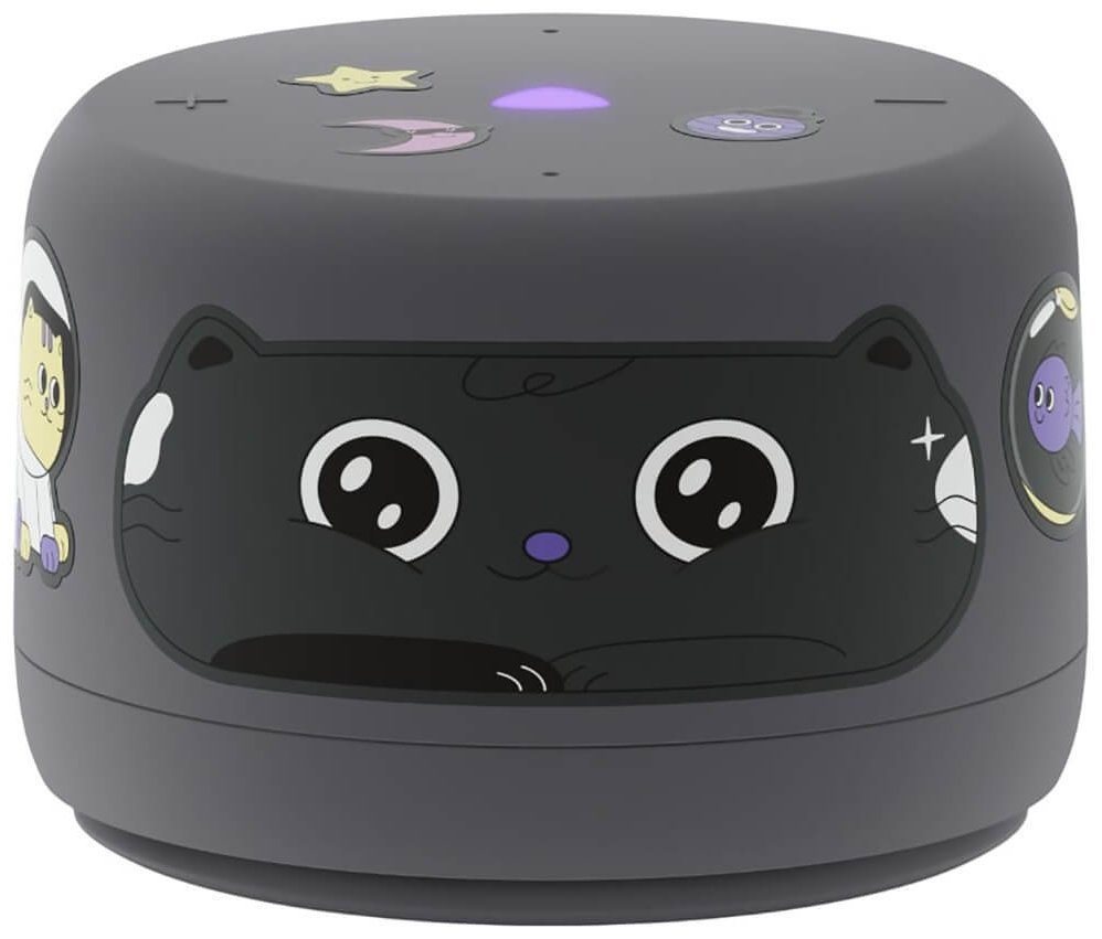 Умная колонка Яндекс Станция Лайт 2 без часов серый YNDX-00028GRY